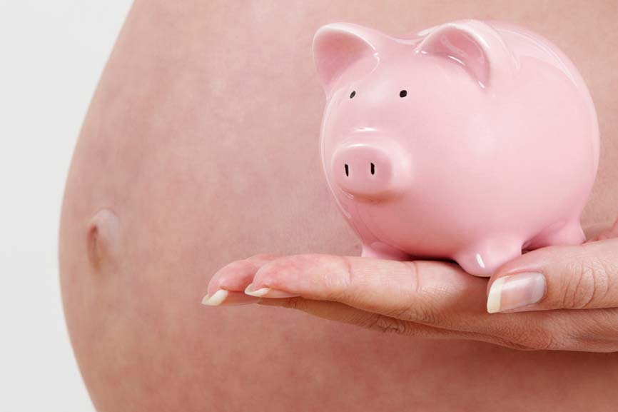 Kosten zwangerschap, bevalling en kraamtijd
