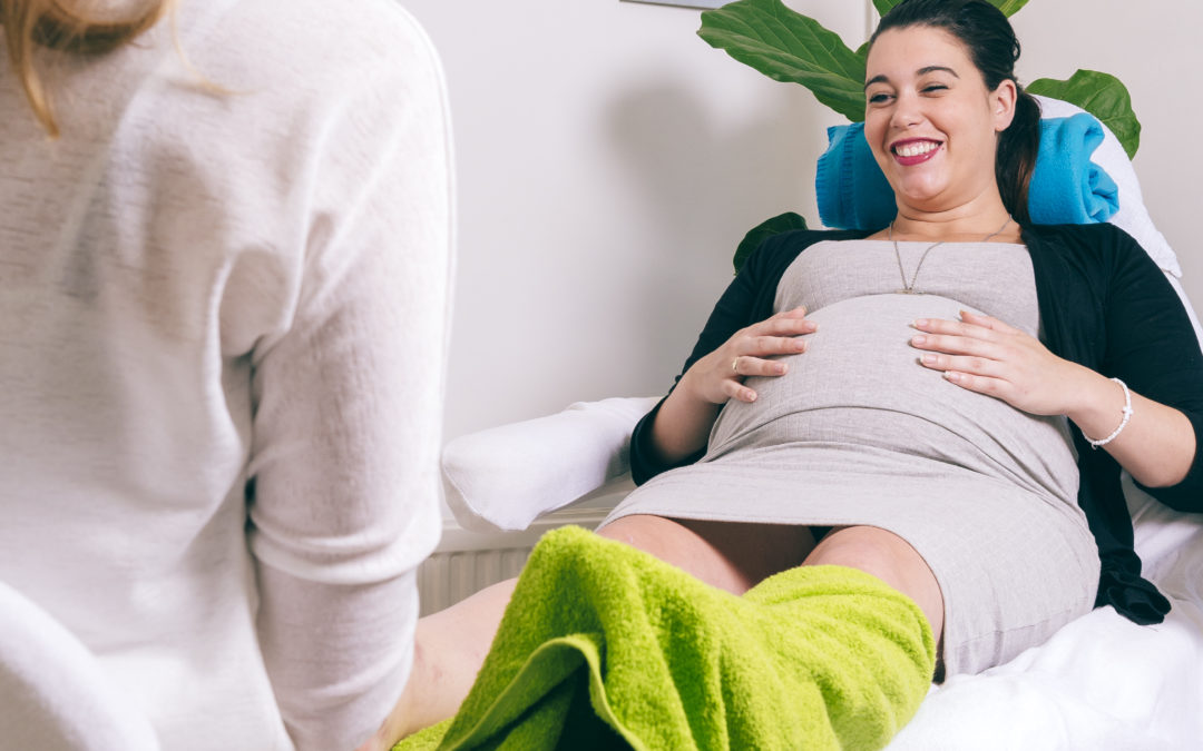 Voetreflextherapie bij zwangerschapskwalen.